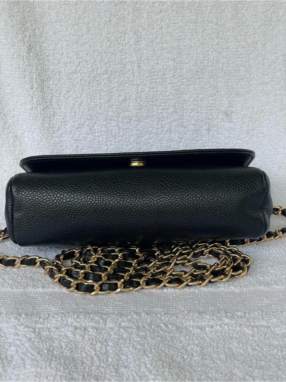 💥Auth. CHANEL  BLACK  MINI POUCH BAG.